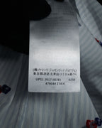 “GUCCI” 2017 heart and dagger embroidered bow tie shirt