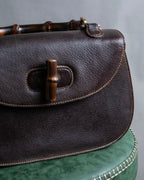 "GUCCI"「1947」 Bamboo handbag