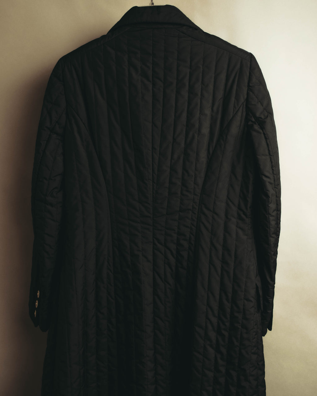 “Salvatore Ferragamo” 00’s-10’s Padded tailored long coat