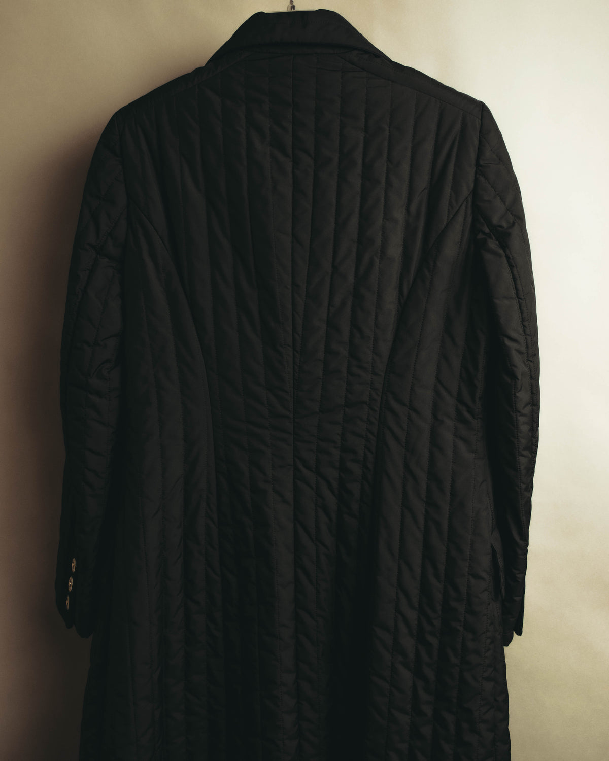 “Salvatore Ferragamo” 00’s-10’s Padded tailored long coat