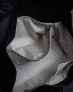 "Salvatore Ferragamo" Gancini motif design leather bowling bag