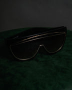 “LOEWE” 2018–2022 Futuristic shield acetate sunglasses