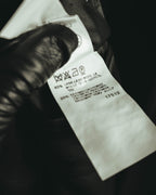 -SPECIAL- “VALENTINO” 2000’s Satin lapel single breasted wool coat