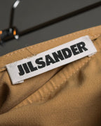 “JIL SANDER” 90’s-00’s Minimal side slit long skirt