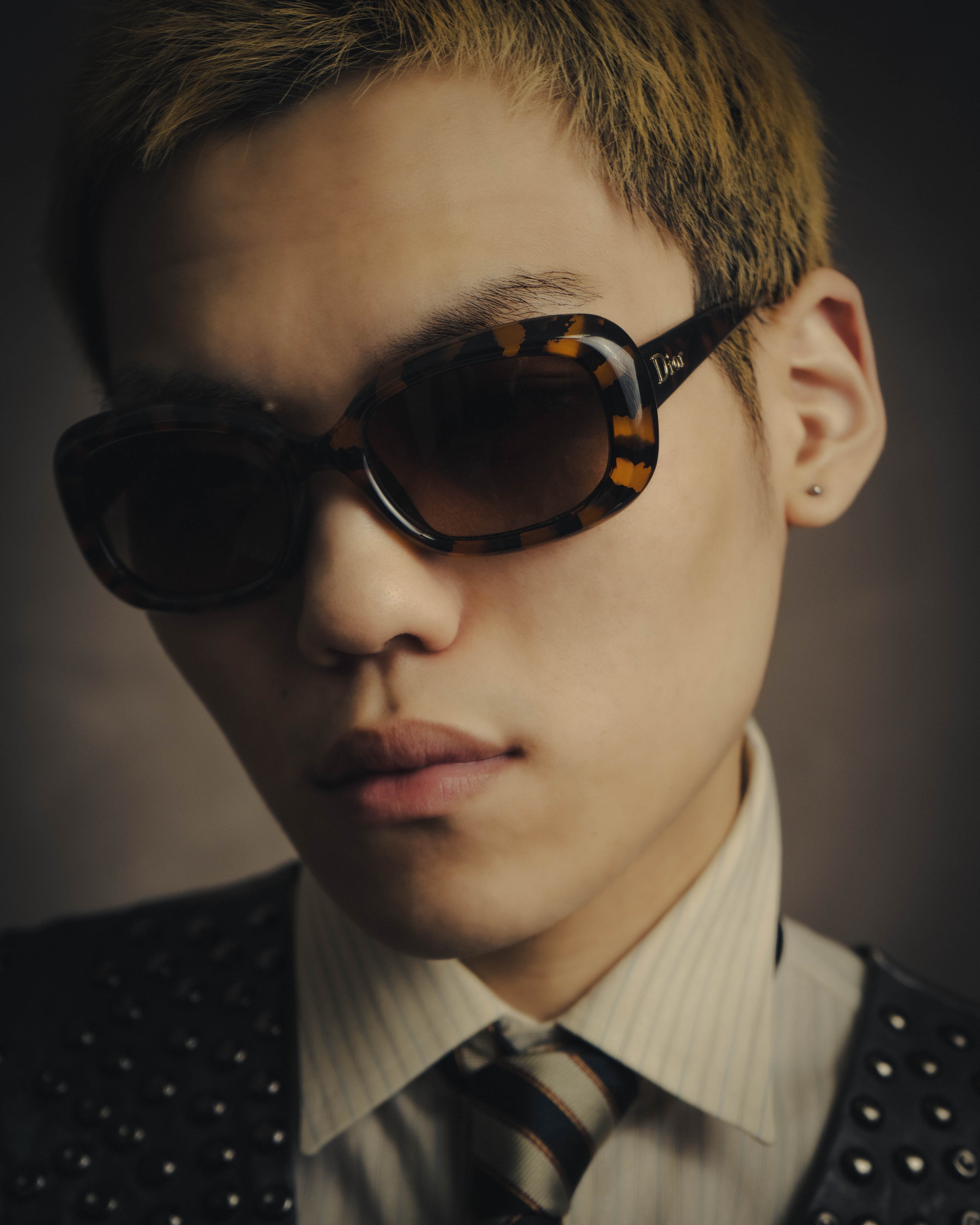 -SPECIAL- "Christian Dior" 90's Tortoiseshell oversized square sunglasses