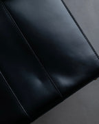 "CELINE" Ringlock design leather hand bag