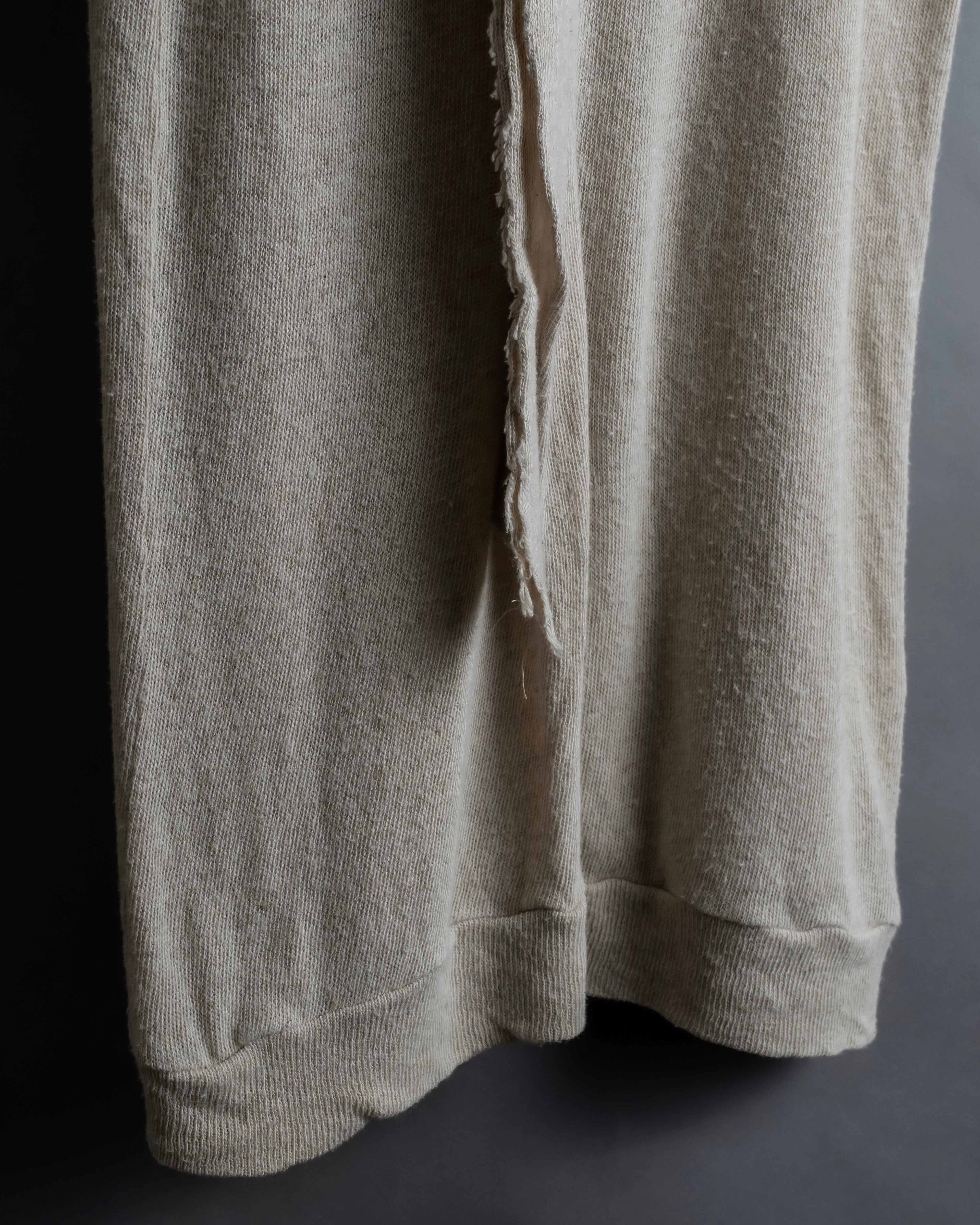 "Y's" Linen cotton mix ruffle design tank top