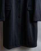 "FENDI" Pecan pattern design mid length stand up collar coat