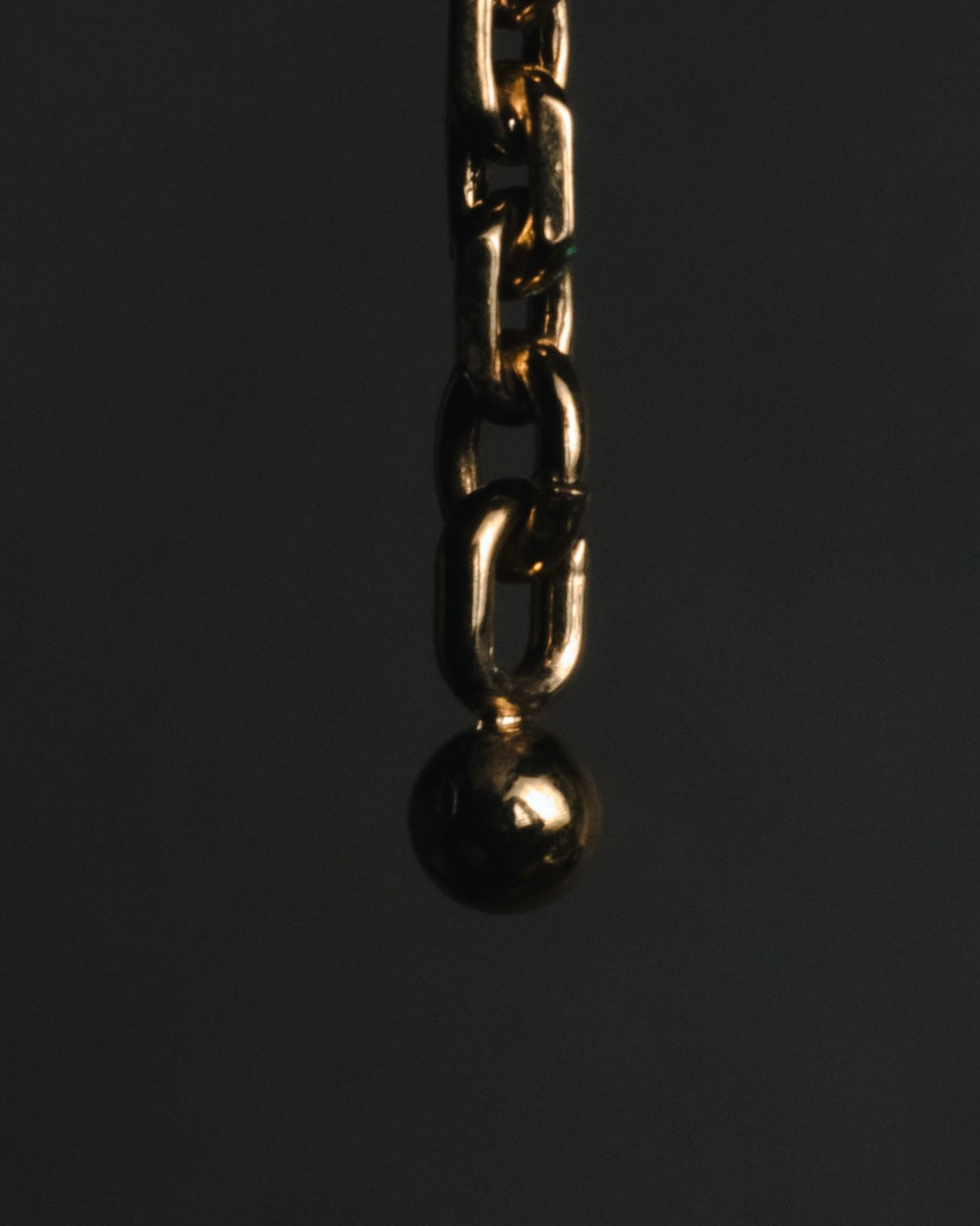 "CELINE" 80’s-90’s square stone pendant charm