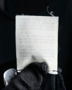 "GUCCI" Layered see-through design pullover