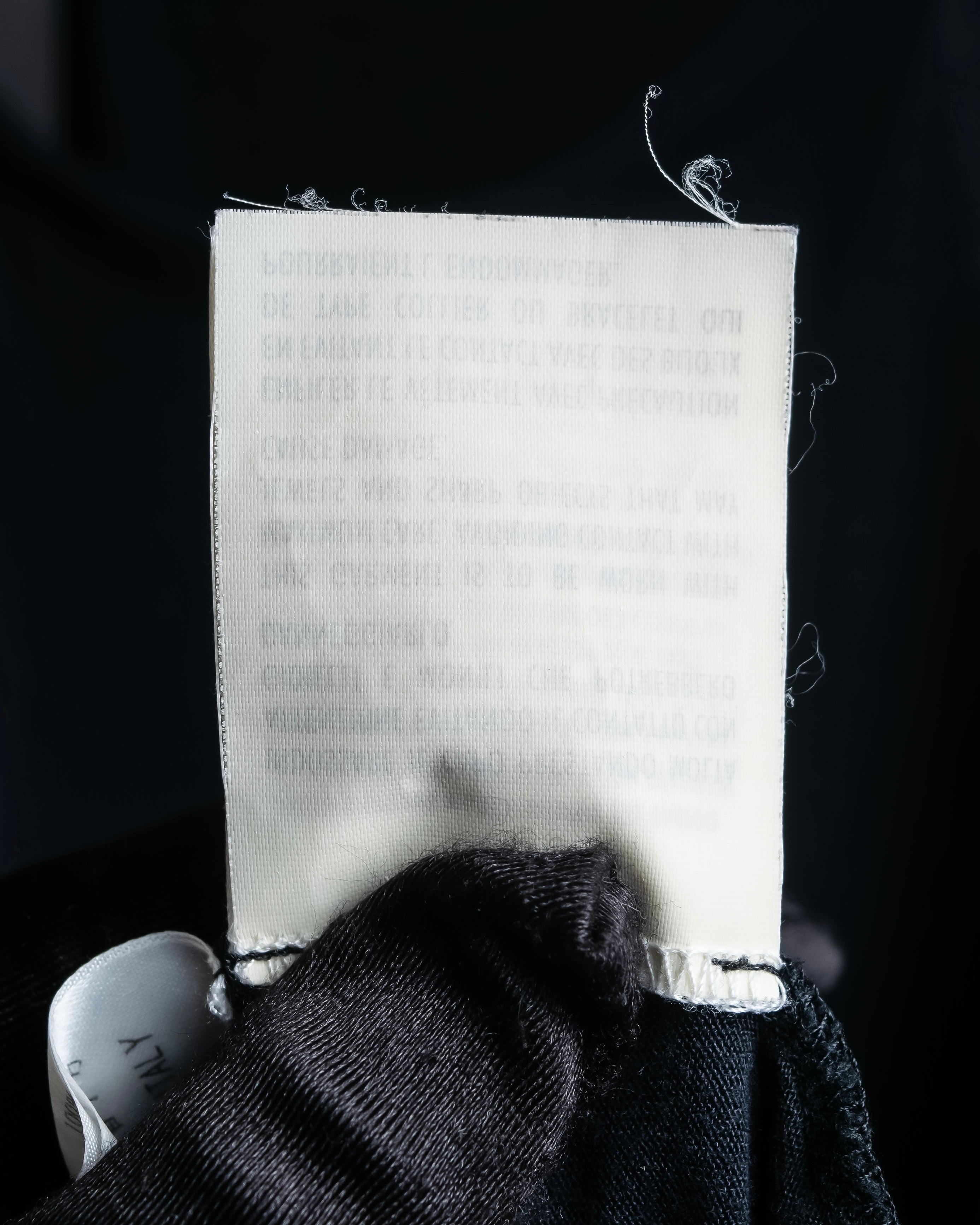 "GUCCI" Layered see-through design pullover