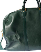 LOUIS VUITTON/ “Taiga Kendall GM” 2 Way Big Boston Bag Green