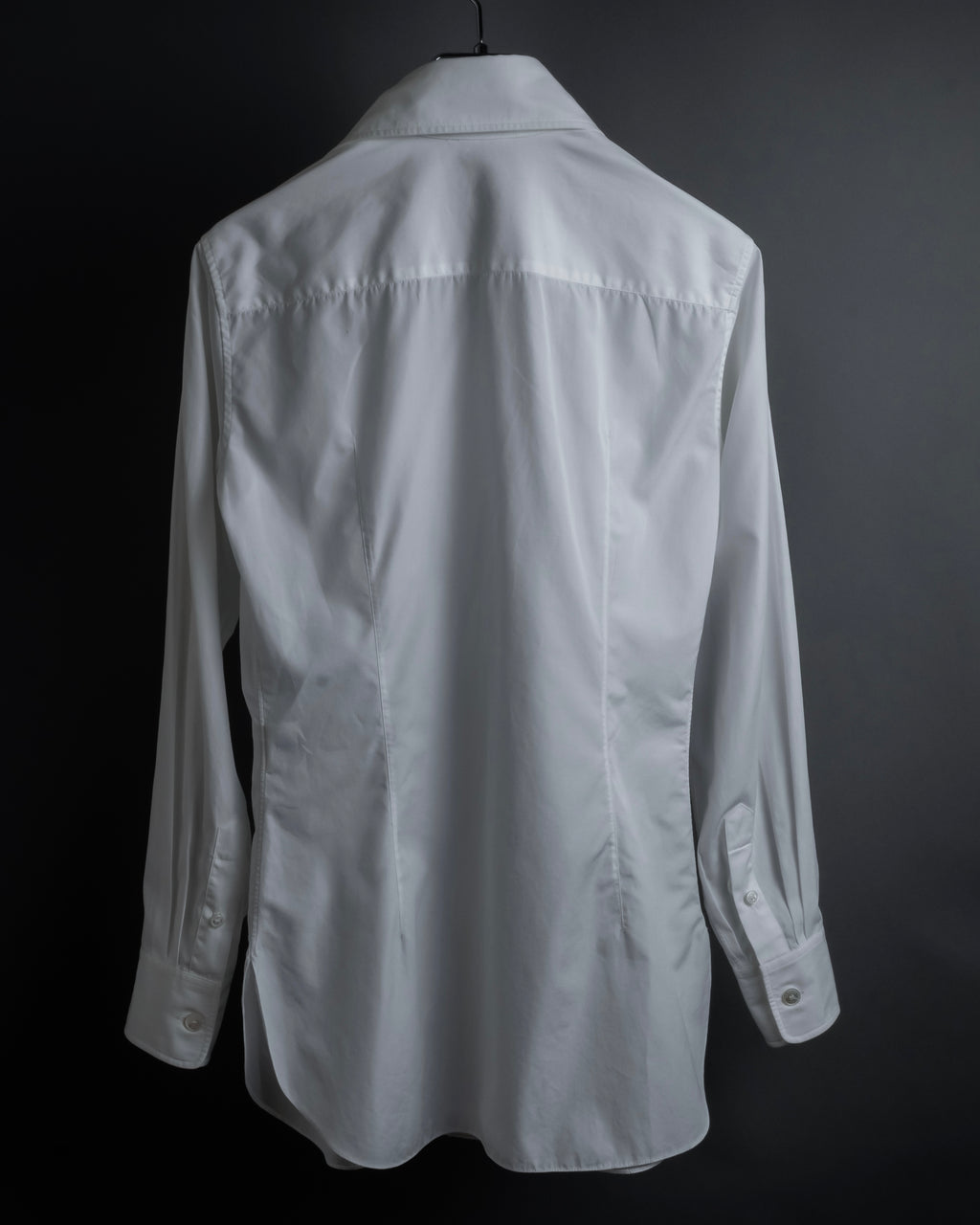 "HERMES" High-quality fine count cotton dress shirt