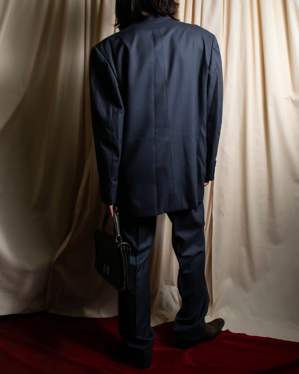 "CHRISTIAN DIOR MONSIEUR"
Shadow check pattern structured set up