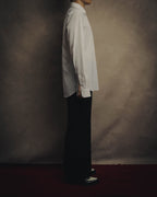 -SPECIAL- "PRADA" 10's-20's Stretch cotton silk-touch dress shirt