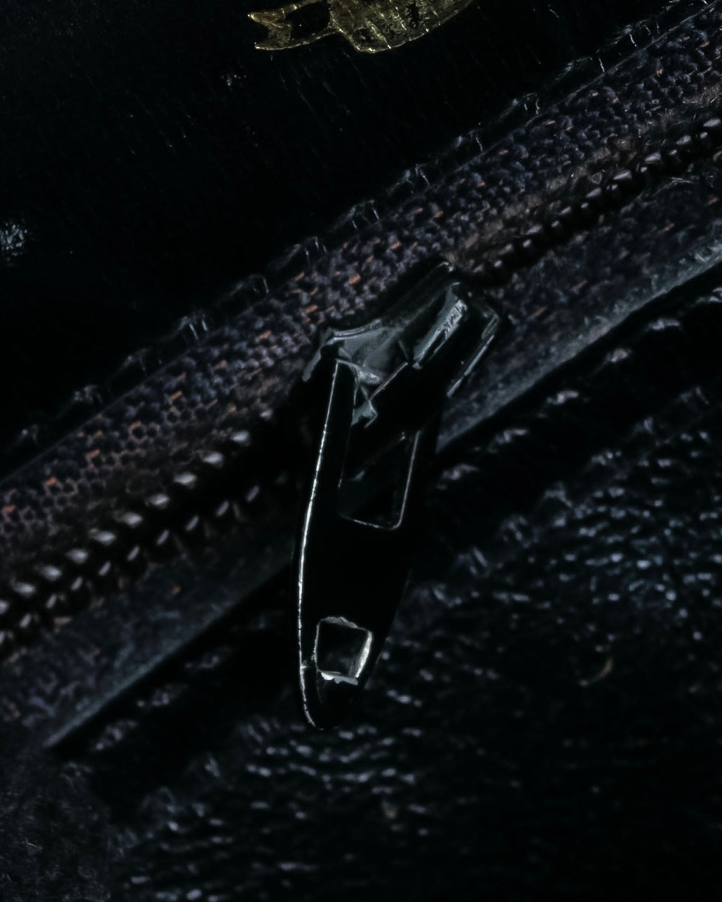 "GUCCI" Interlocking G design suede bag