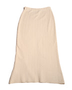 JIL SANDER/ Patterned Easy Skirt White