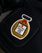 "MOSCHINO" Object sewn design tweed jacket