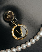“VALENTINO CHRISTY” 80’s-90’s Pearl chain formal handbag