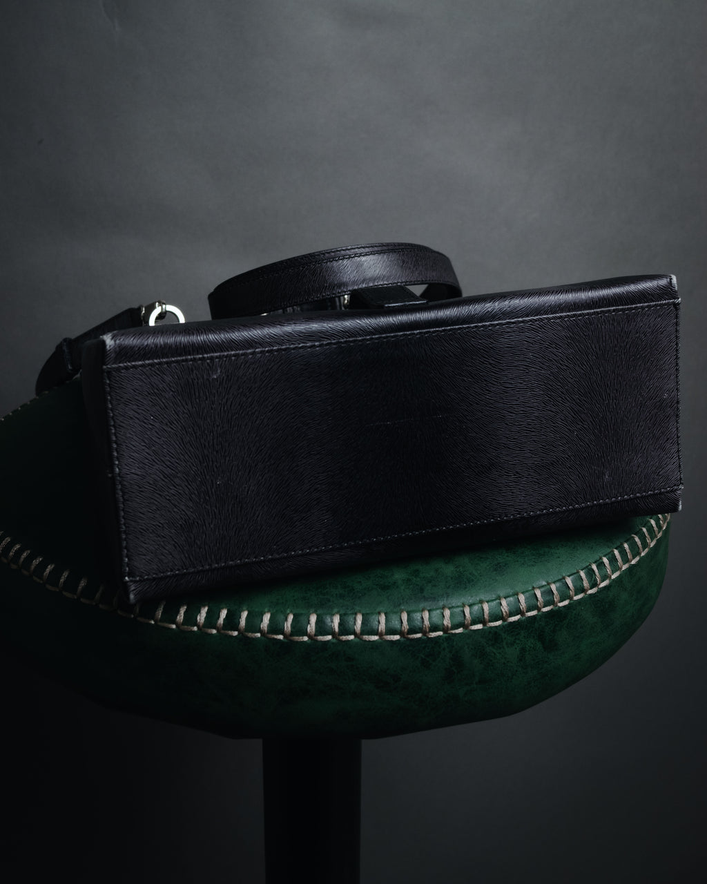 "Salvatore Ferragamo" 90’s structured gancini 2way top handle bag