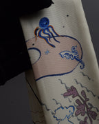 "Christian Dior" Dior Explore allegorical motif twilly mitzah scarf