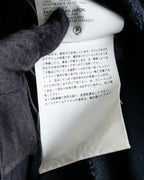 "tricot COMME des GARCONS" Fringe cut design tailored jacket