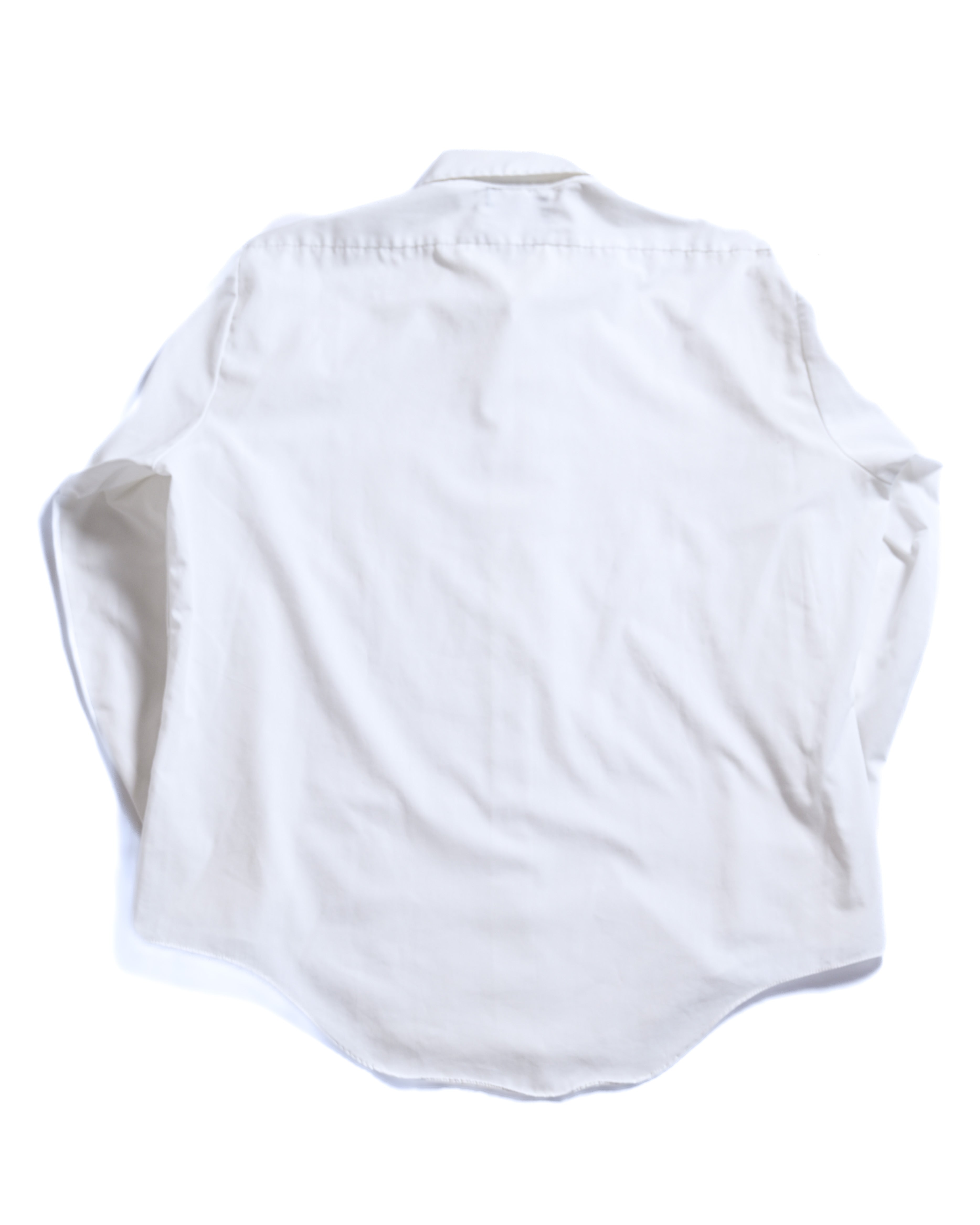 VINTAGE/ Pointed Collar White Shirt