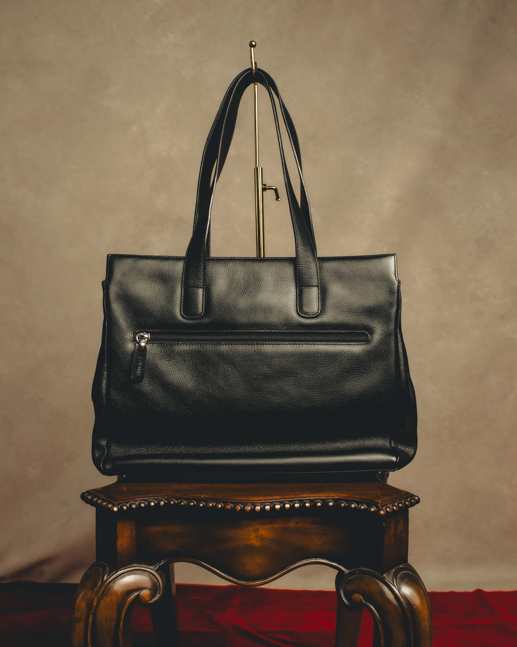"LOEWE" 90's-00's Classic leather tote bag