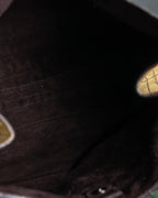 "MIU MIU" Belt strap design embossed leather hand bag