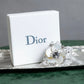 "Dior" Sways among the plants flower motif ring