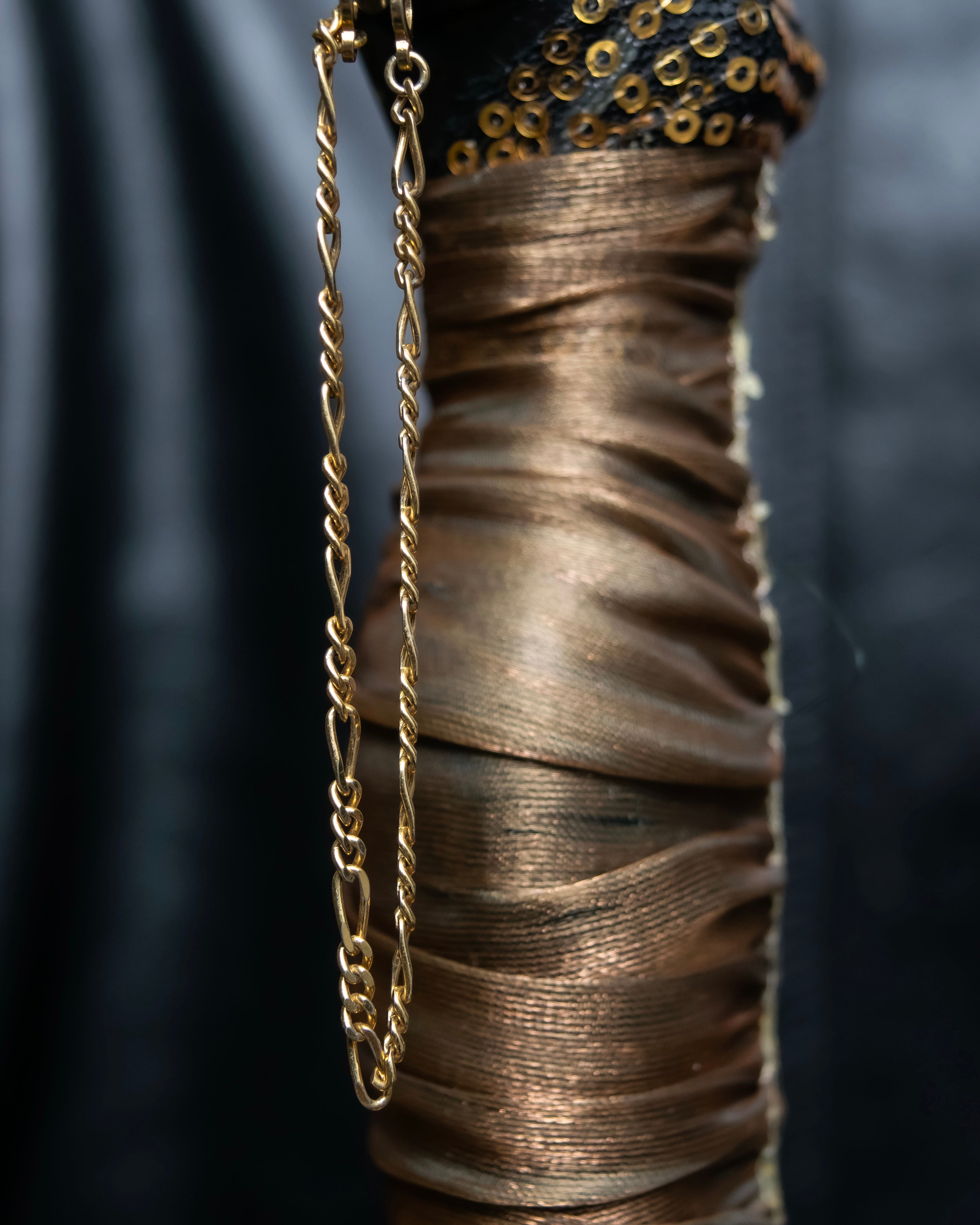 "Christian Dior" Twisted chain design bracelet