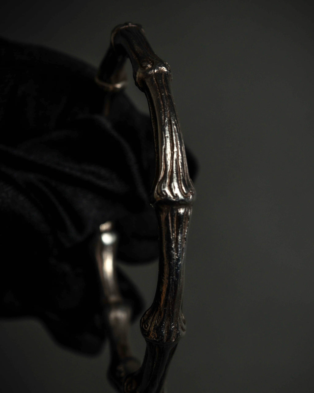 "Tiffany&Co" Bamboo motif design silver 925 bangle