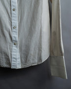 "LOUIS VUITTON" Ribbon frill design regular collar shirt