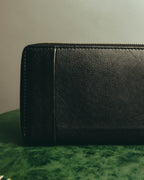 "Chloé" 2010's Black leather long wallet