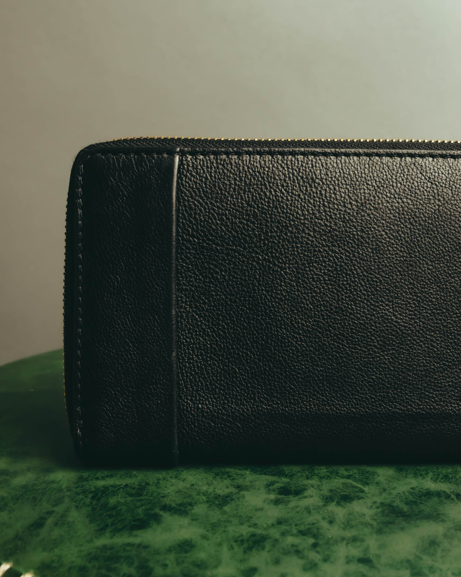 "Chloé" 2010's Black leather long wallet