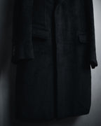 –SPECIAL– "GUCCI" 09-12’s Classically tailored llama-blend Chesterfield coat