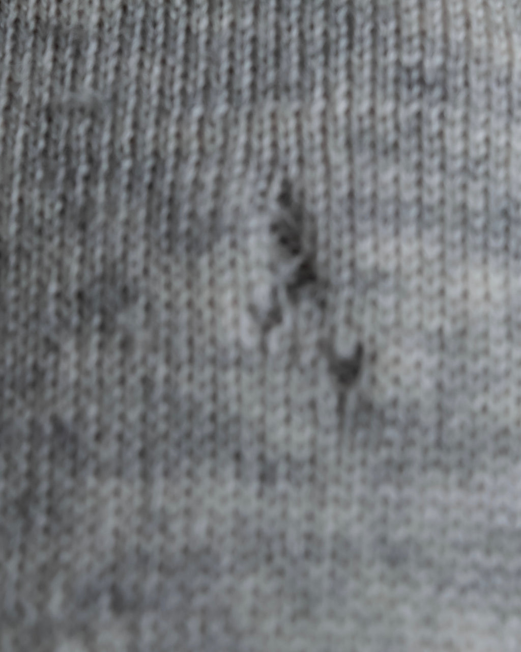 "JIL SANDER" Solid texture V neck mixed knit