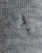 "JIL SANDER" Solid texture V neck mixed knit