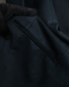 "Vintage shawl collar smoking jacket"