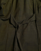 Henrik Vibskov/ Big Collar Short Sleeves Designed Shaped One Piece Khaki