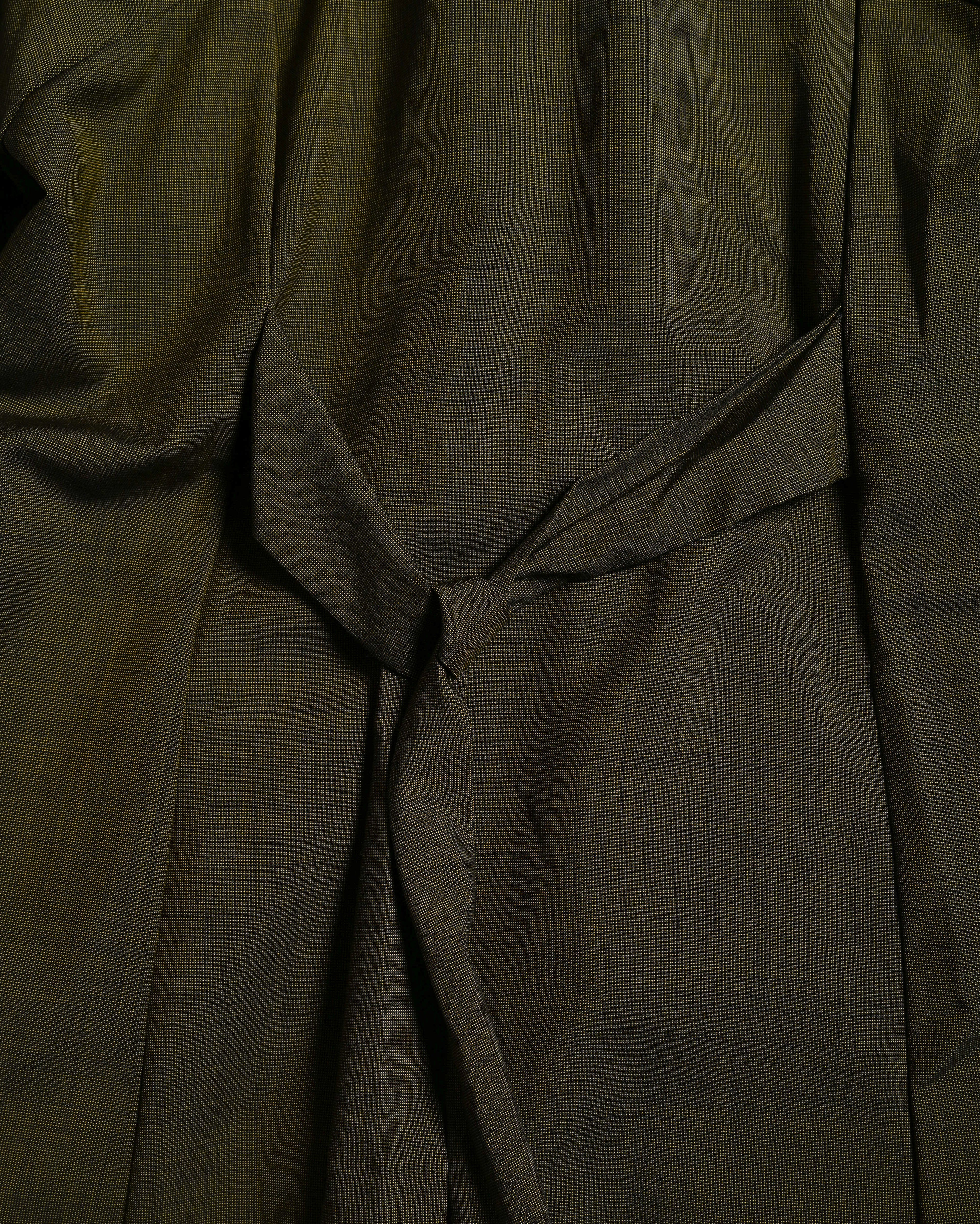 Henrik Vibskov/ Big Collar Short Sleeves Designed Shaped One Piece Khaki