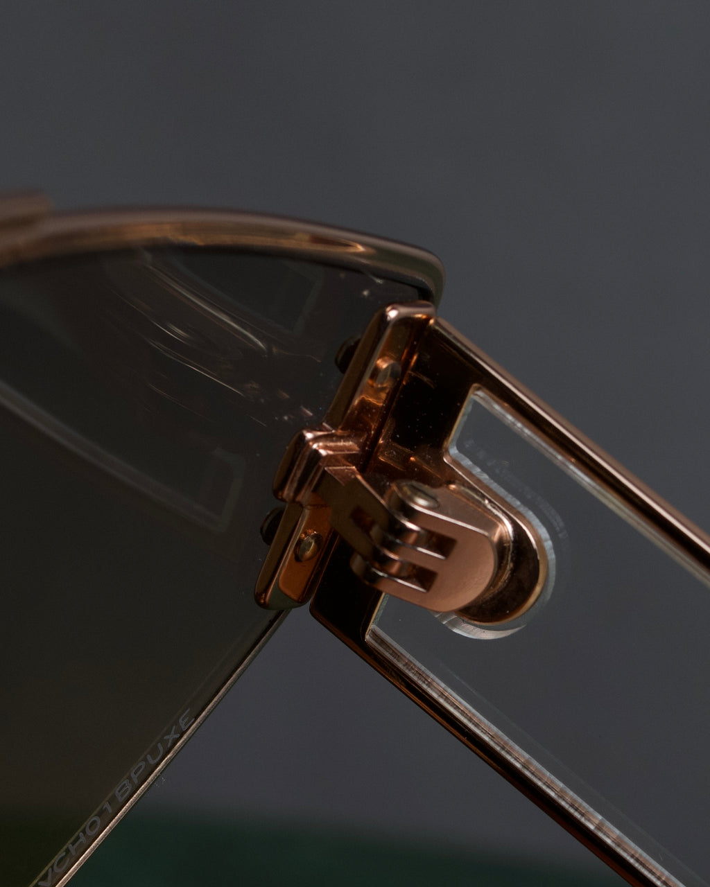 "Christian Dior" Metal acetate combination design sunglasses