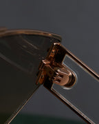 "Christian Dior" Metal acetate combination design sunglasses