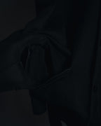 "JIL SANDER" 10’s minimalist satin covered buttons
wool cardigan