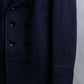 "BURBERRY BRIT" Double breasted wool melton pea coat