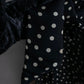 "Saint Laurent Paris 2020"
Ribbon detail polka dot pattern sheer shirt