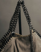 "Stella McCartney" Soft chain tote bag