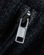 "tricot COMME des GARCONS" 
Double-breasted reversible fur tailored coat