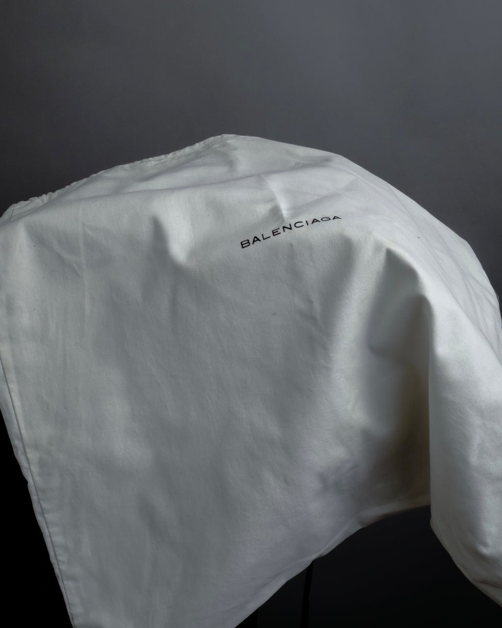 "BALENCIAGA" Gold turn lock design leather combination bag