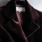 "BALENCIAGA" Velvet beautiful shaped tailored jacket